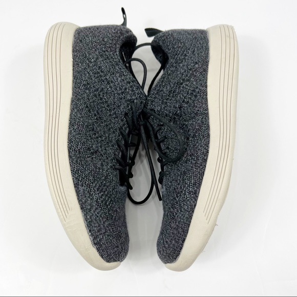 Woolloomooloo Shirley Sneakers Australian Merino Wool Black Size 41 - Picture 4 of 8